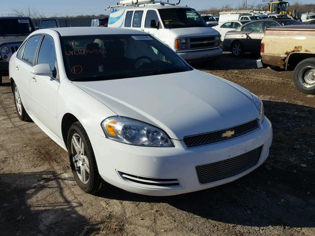 2G1WB5E33G1107636 - 2016 CHEVROLET IMPALA LIM WHITE photo 1