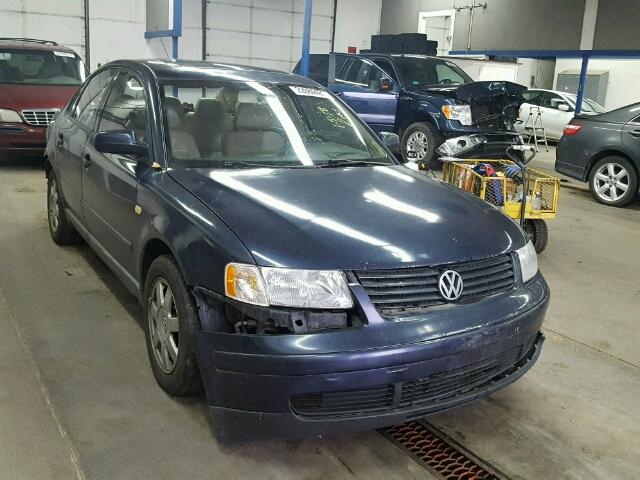 WVWMA63B4XE454313 - 1999 VOLKSWAGEN PASSAT GLS BLUE photo 1