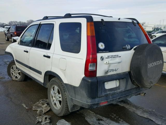 SHSRD78893U115838 - 2003 HONDA CR-V EX WHITE photo 3