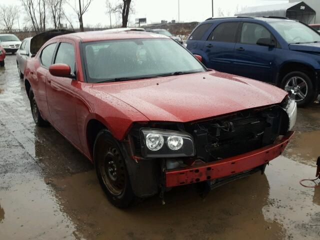 2B3CA4CD2AH112863 - 2010 DODGE CHARGER RED photo 1