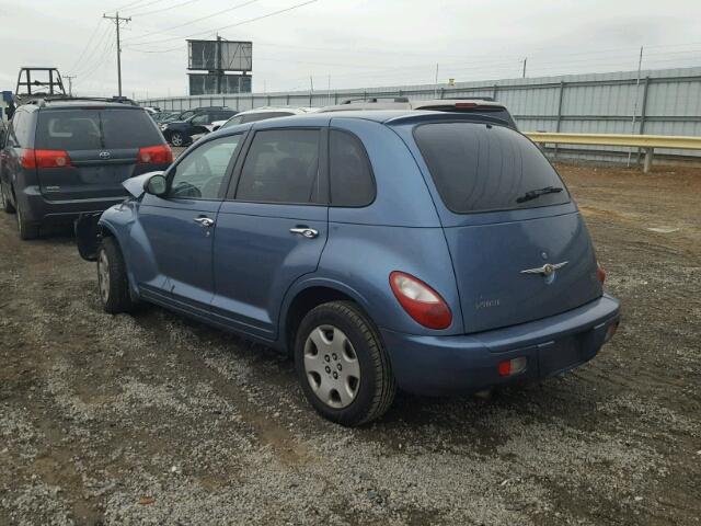 3A4FY58B17T613578 - 2007 CHRYSLER PT CRUISER BLUE photo 3