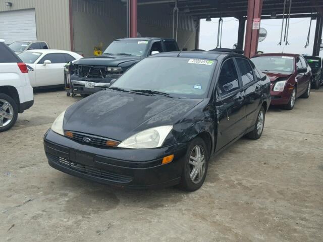 1FAFP3838YW255225 - 2000 FORD FOCUS ZTS BLACK photo 2