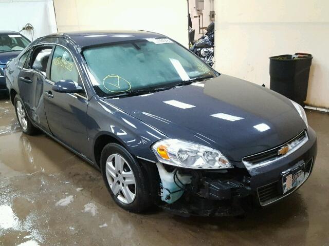 2G1WB58K181292127 - 2008 CHEVROLET IMPALA LS GRAY photo 1