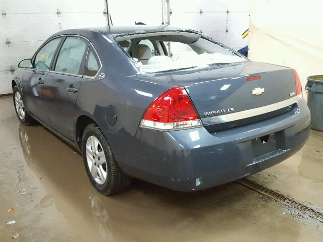 2G1WB58K181292127 - 2008 CHEVROLET IMPALA LS GRAY photo 3