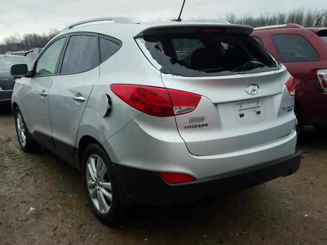 KM8JU3AC5BU292187 - 2011 HYUNDAI TUCSON GLS SILVER photo 3