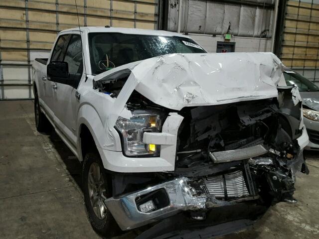 1FTFW1EG9HFA88074 - 2017 FORD F150 SUPER WHITE photo 1