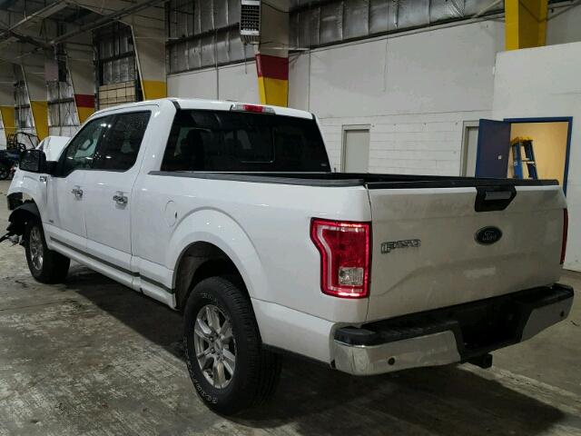 1FTFW1EG9HFA88074 - 2017 FORD F150 SUPER WHITE photo 3