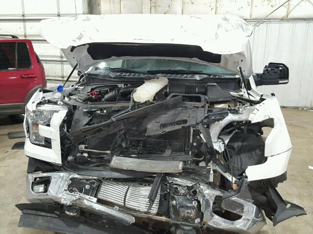 1FTFW1EG9HFA88074 - 2017 FORD F150 SUPER WHITE photo 9