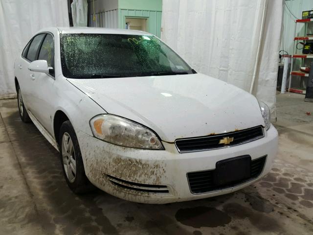 2G1WA5EK3A1116922 - 2010 CHEVROLET IMPALA LS WHITE photo 1