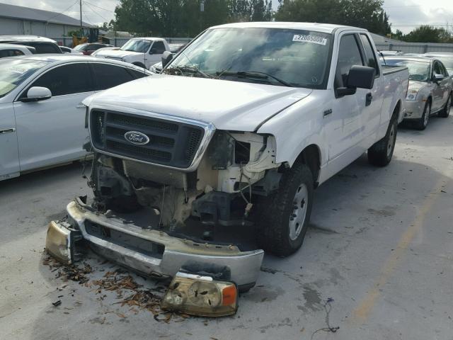 1FTPX14564NA89586 - 2004 FORD F150 WHITE photo 2