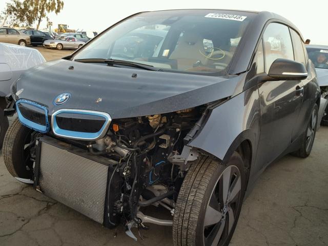 WBY1Z4C53FV501421 - 2015 BMW I3 REX BLACK photo 2