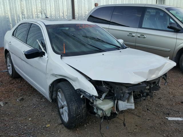 3FAHP0JA8CR250604 - 2012 FORD FUSION SEL WHITE photo 1