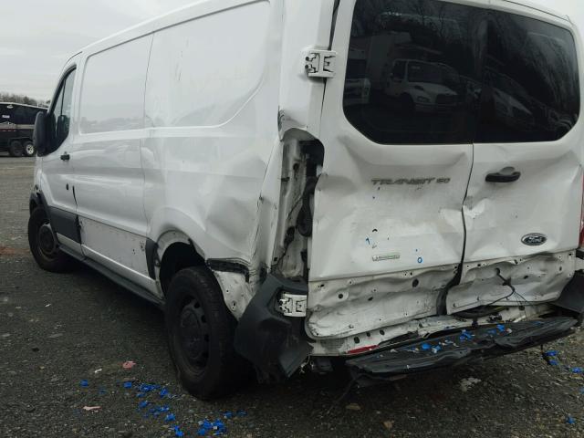 1FTNE1YGXFKA97140 - 2015 FORD TRANSIT T- WHITE photo 10