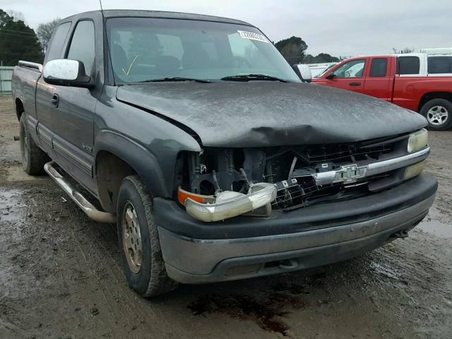 2GCEK19T6Y1175369 - 2000 CHEVROLET SILVERADO GRAY photo 1