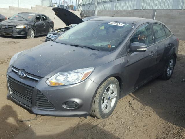 1FADP3F23EL336535 - 2014 FORD FOCUS SE GRAY photo 2