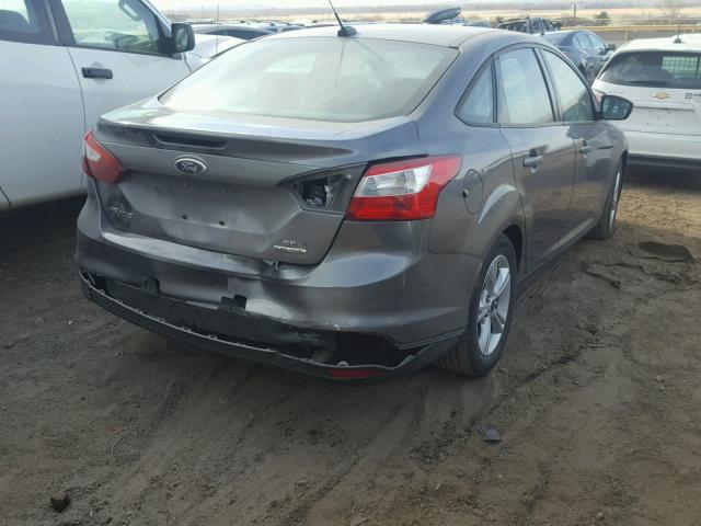 1FADP3F23EL336535 - 2014 FORD FOCUS SE GRAY photo 4