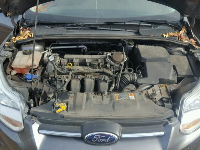 1FADP3F23EL336535 - 2014 FORD FOCUS SE GRAY photo 7