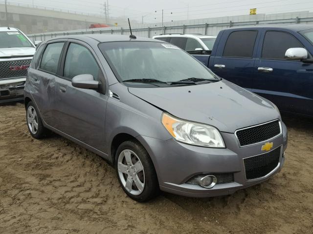 KL1TG6DE1AB111588 - 2010 CHEVROLET AVEO LT 灰色 照片 1