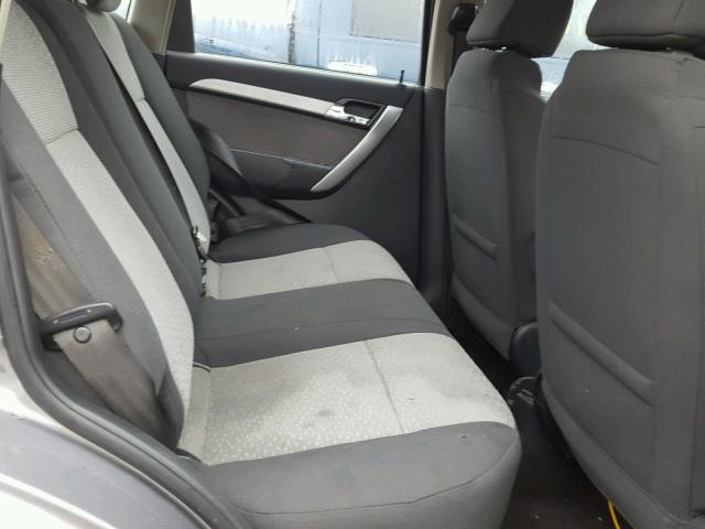 KL1TG6DE1AB111588 - 2010 CHEVROLET AVEO LT 灰色 照片 6
