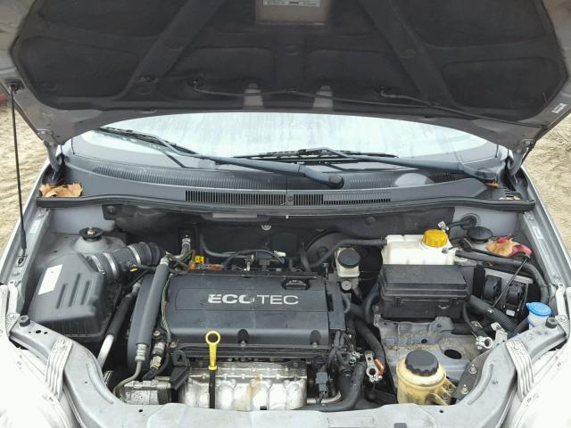 KL1TG6DE1AB111588 - 2010 CHEVROLET AVEO LT 灰色 照片 7
