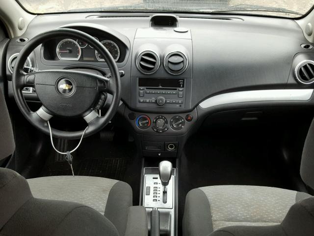 KL1TG6DE1AB111588 - 2010 CHEVROLET AVEO LT 灰色 照片 9