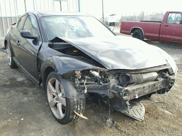 JM1FE17N540111796 - 2004 MAZDA RX8 BLACK photo 1