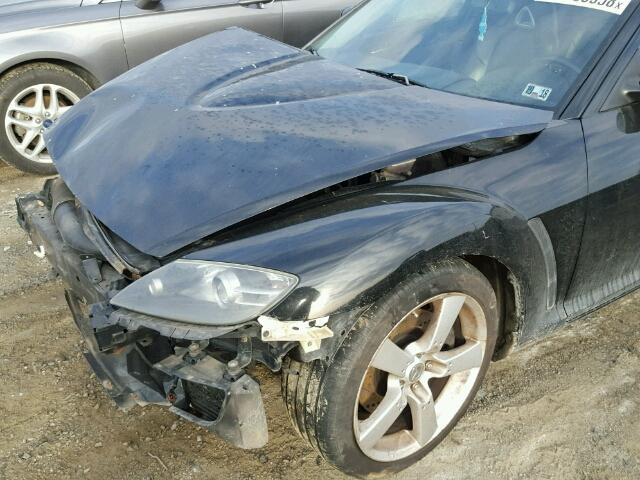 JM1FE17N540111796 - 2004 MAZDA RX8 BLACK photo 7