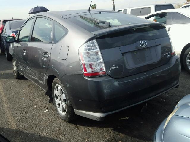 JTDKB20U073221981 - 2007 TOYOTA PRIUS CHARCOAL photo 3