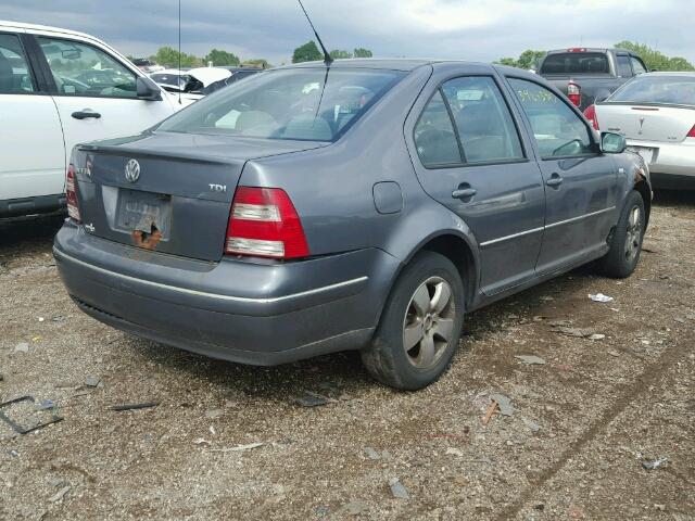 3VWSR69MX4M142556 - 2004 VOLKSWAGEN JETTA GLS SILVER photo 4