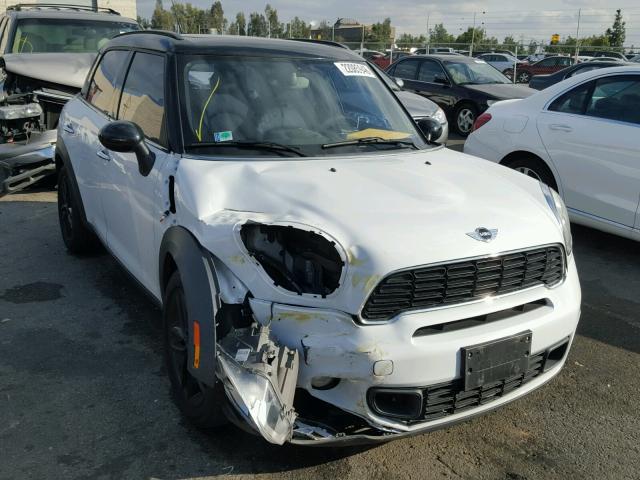 WMWZC3C54CWL81373 - 2012 MINI COOPER S C WHITE photo 1