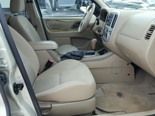 1FMYU03126KA04491 - 2006 FORD ESCAPE XLT TAN photo 5