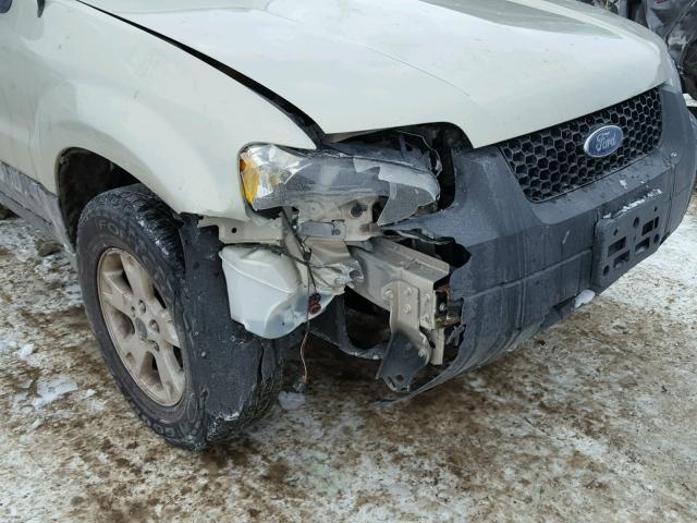 1FMYU03126KA04491 - 2006 FORD ESCAPE XLT TAN photo 9