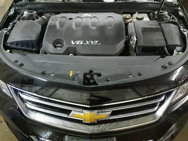 2G1155S36E9107781 - 2014 CHEVROLET IMPALA LTZ BLACK photo 7