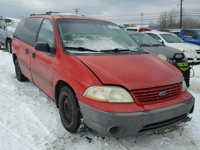 2FMZA51471BC31394 - 2001 FORD WINDSTAR L RED photo 1