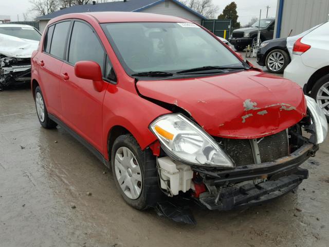 3N1BC1CP0CK809495 - 2012 NISSAN VERSA S RED photo 1