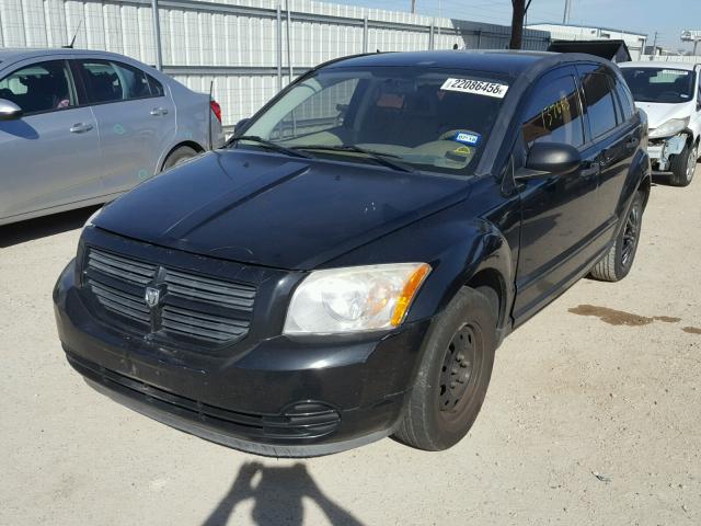 1B3HB28B68D678627 - 2008 DODGE CALIBER BLACK photo 2