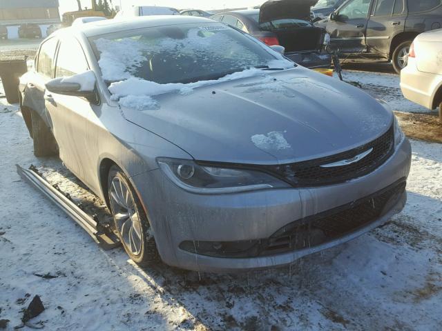 1C3CCCBB7FN573756 - 2015 CHRYSLER 200 S SILVER photo 1