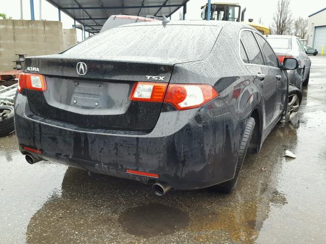 JH4CU26649C007035 - 2009 ACURA TSX BLACK photo 4