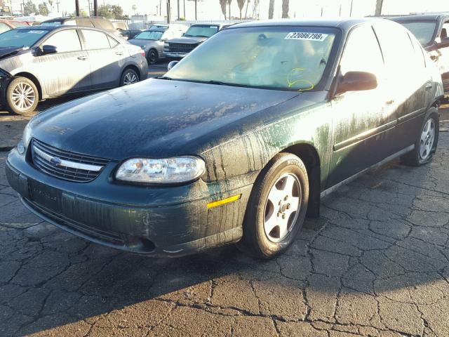 1G1ND52J83M685044 - 2003 CHEVROLET MALIBU GREEN photo 2