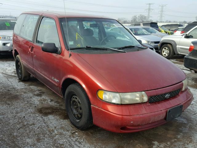 4N2DN111XVD836492 - 1997 NISSAN QUEST XE MAROON photo 1