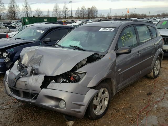 5Y2SL62824Z433651 - 2004 PONTIAC VIBE SILVER photo 2