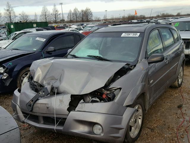 5Y2SL62824Z433651 - 2004 PONTIAC VIBE SILVER photo 9