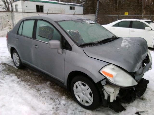 3N1BC1AP5AL369624 - 2010 NISSAN VERSA S GRAY photo 1