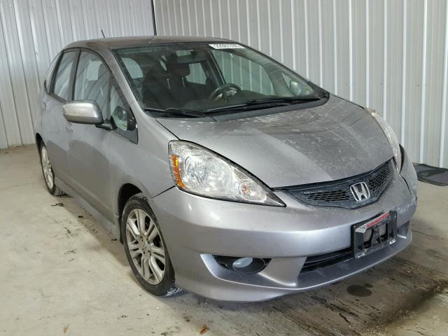 JHMGE8H44AC027478 - 2010 HONDA FIT SPORT GRAY photo 1