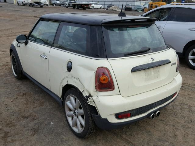 WMWMF73557TL87537 - 2007 MINI COOPER S TWO TONE photo 3