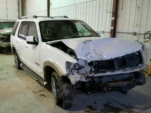 1FMEU74E56UB25310 - 2006 FORD EXPLORER E WHITE photo 1