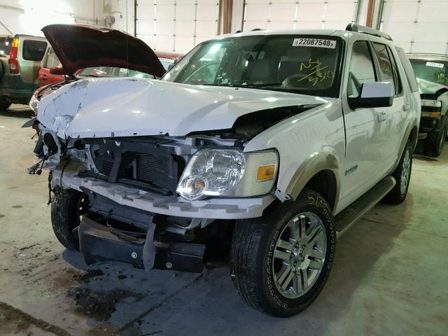 1FMEU74E56UB25310 - 2006 FORD EXPLORER E WHITE photo 2