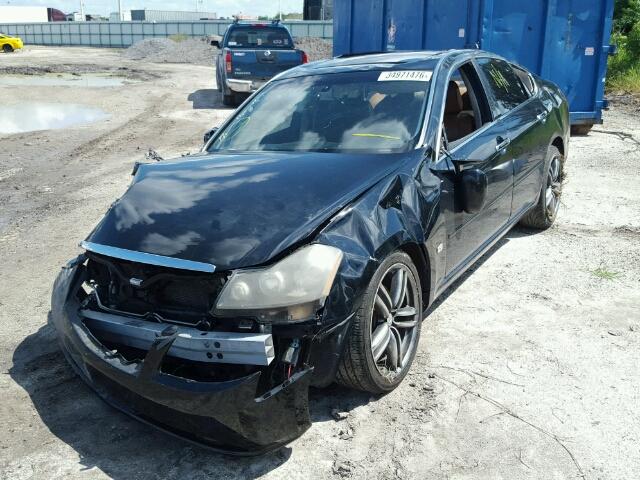 JNKAY01E76M107862 - 2006 INFINITI M35 BASE BLACK photo 2