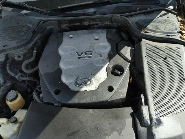 JNKAY01E76M107862 - 2006 INFINITI M35 BASE BLACK photo 7