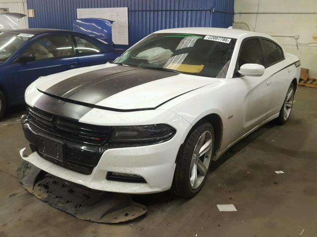 2C3CDXCT1GH232830 - 2016 DODGE CHARGER R/ WHITE photo 2